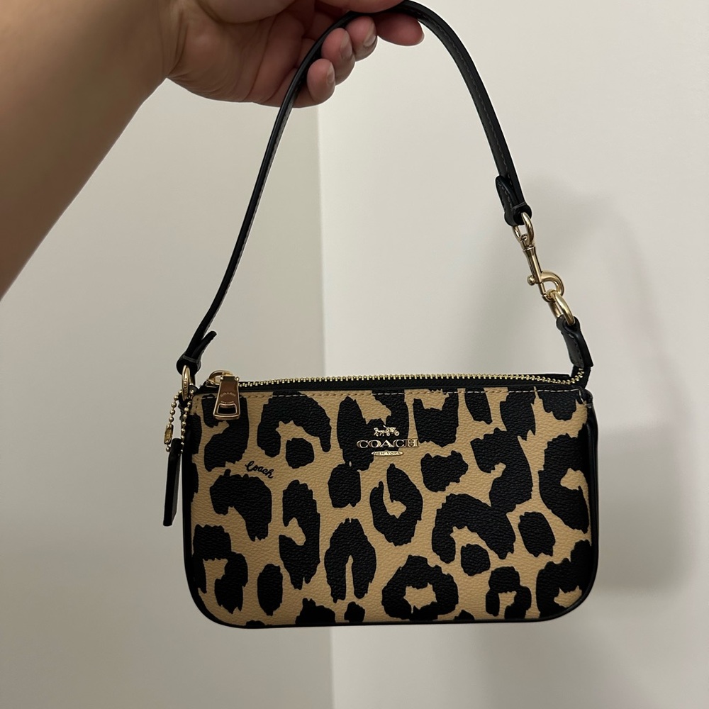 Coach Leopard Print Nolita 19